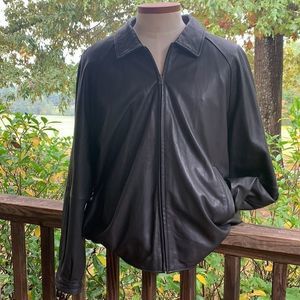 Vertical by Robert Comstock leather jacket